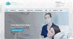 Desktop Screenshot of dentalalternatives.net