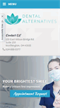 Mobile Screenshot of dentalalternatives.net