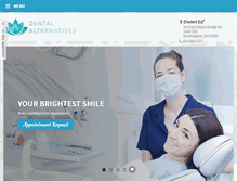 Tablet Screenshot of dentalalternatives.net